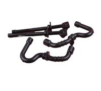 Clynex Juego de 2 tubos flexibles de combustible y aceite, for STIHL, 017 018 MS 170 180 MS170 MS180, repuestos de motosierra 1130 647 9400, 1130 358 7700 Línea de combustible para motosierra