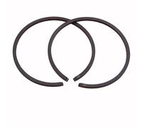 Clynex Juego de anillos de pistón for cortadora de césped, lote de 2 uds., 34mm x 1,2mm, for desbrozadora 1E34F CG260 BC260 26CC, piezas de cilindro recortadora Anillo de pistón para maquinaria de jar