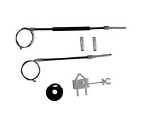 Clynex Juego de reparación regulador ventanilla eléctrica, puerta delantera izquierda 46786201, for Fiat, Siena 2002-2012 Sustitución del motor de la ventana eléctrica del