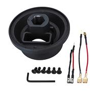 Clynex Kit Boss de adaptador cubo a presión for volante liberación rápida 6 pernos, for Ford, Mustang, Focus, Fiesta, F 150 350 450, Mazda Kit adaptador de cubo de volante