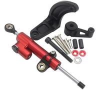 Clynex Kit de Soporte Montaje Amortiguador estabilizador for Patinete eléctrico Dualtron, Ultra 2, Limited Amortiguador de dirección para Scooter(Black D)