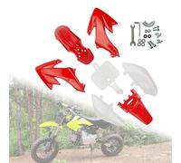 Clynex Kits de carrocería carenado plástico aptos for CRF50 XR50, CRF 50 Pit Dirt Motor Trail Bike 50cc 70cc 90cc 110cc 125cc 140cc Kit de carenado para motocicleta(Navy Black)