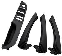 Clynex LHD - Juego completo de manija puerta interior for reposabrazos izquierda del conductor, repuesto for, Serie 3 E90 E91 2004-2012 Manija de puerta interior del coche(Grey)