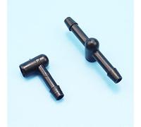 Clynex Limpiaparabrisas Parabrisas Universal Coche Limpiaparabrisas Boquilla De Chorro De Agua Kit De Manguera Conector, for Ford, Foucs Boquilla lavafaros(Pair)