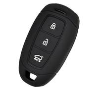 Clynex Llavero de Coche de 3 Botones, for Hyundai, Azera I30 Ix35 Solaris Grandeur Ig 2017-2021 Funda de Silicona for Mando a Distancia Funda para Llave de Coche