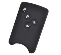 Clynex Llavero de Coche de 4 Botones, for Renault, Scenic Clio Laguna Megane Captur Kaptur Koleos Duster Sandero Twingo Funda de Silicona for Llave remota Funda para Llave de Coche