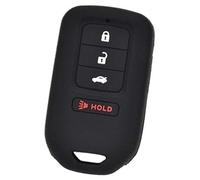 Clynex Mando a Distancia de Coche de 4 Botones, for Accord, EX EXL, Civic, CRV CRZ Hrv Pilot Ridgeline 2016 2017 2018, Funda de Silicona for Mando a Distancia Funda para Llave de Coche