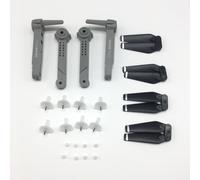 Clynex Motores, motores, cuchillas de brazo for cuadricóptero, engranajes, piezas repuesto for dron RC E99 Pro S70 Kit de reparación de reemplazo de brazo de drone(Blue)