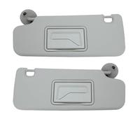 Clynex Parasol con Visera de Espejo, for Chevy, Aveo, Spark, Sonic, Cruze, 2012-2020, Parasol Lateral Izquierdo y Derecho for Coche Reemplazo de Parasol para Coche(Grey Left-Right)