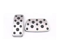 Clynex Pedal de Coche Pedal de Acelerador de Combustible Accesorios de la Cubierta del Pedal de Freno, for Toyota, for Camry 40 50 70 XV70 2006-2020 Reemplazo de Pedal de Coche(2006-2017 AT 2pcs)
