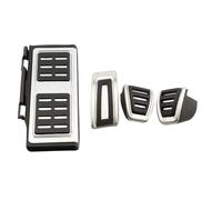 Clynex Pedales de Coche, Almohadillas de reposapiés de Freno de Gas, Cubierta de Pedal, for VW, for Passat, B8 Variant 2016-2023, for, MK2 Allspace 2017-2021 Reemplazo de Pedal de Coche(MT with Rest)