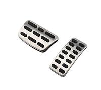 Clynex Pedales de Freno de Combustible for Coche, Pedal de Apoyo, for Hyundai, Ix25 Creta, Accent, Verna, Solaris, Kia K2 Rio Soul KX3 Reemplazo de Pedal de Coche(AT 2 Pieces)