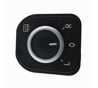 Clynex Perilla del interruptor de ajuste espejo lateral eléctrico, for Jetta MK5, for Golf MK6 Rabbit, for EOS, for Passat B6 3C, for 1K0 959 565 5ND959565B Interruptor de ajuste del espejo lateral