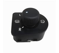 Clynex Perilla del interruptor de control potencia espejo retrovisor lateral la puerta eléctrica coche, piezas automóvil, for VW, 1J1959565E Interruptor de ajuste del espejo lateral