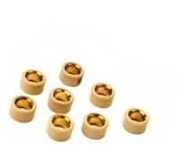 Clynex Pesas for Rodillos de variador de Carreras, 8 Unidades, 9 g, 13 g y 14 g, 20 x 12 mm, for Motores de Scooter MBK Skyliner 250 y Kilibre 300 Rodillo de Pesas para patineta(Black 20x12mm 9g)