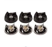 Clynex Pieza de repuesto for engranaje base y cuchilla, compatible con Magic Bullet, MB1001, 250 W Conjunto de cuchillas de repuesto para licuadora