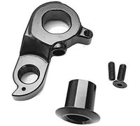 Clynex Piezas de bicicleta Mech Dropout, for Scott, Contessa Spark Scale Rc 700 900 Ransom 720 910 Sl Gear Genius, desviador trasero Rd, 1 ud. Patilla de cambio de bicicleta(BLACK 1Set Bicycle Hanger)