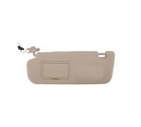 Clynex Protector antideslumbrante for Coche, Parasol Interior con Espejo de Maquillaje, Repuesto 852013k010qd, for Hyundai, Sonata 2006-2008 Reemplazo de Parasol para Coche(Beige Left)