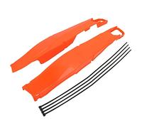 Clynex Protector de Brazo oscilante for Motocicleta, Cubierta Protectora for Brazo oscilante EXC EXCF XCW XCFW 150 200 250 300 350 450 500 2012-2009 Protector de basculante para Motocicleta(Orange)