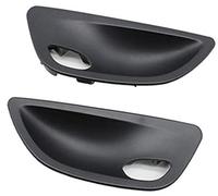 Clynex Reemplazo de moldura cubierta manija puerta interior coche izquierda derecha, for, Serie 5 F10 F11 F18 2010-2017 Manija de puerta interior del coche(Schwarz)
