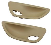 Clynex Reemplazo de moldura cubierta manija puerta interior coche izquierda derecha, for, Serie 5 F10 F11 F18 2010-2017 Manija de puerta interior del coche(Beige)