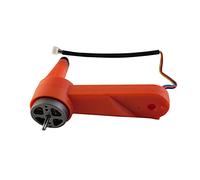 Clynex Repuestos Brazos de eje delantero/trasero con motor RC Racing Drone Juguetes Accesorios, for LYZRC L900 PRO 5G WIFI FPV GPS Quadcopter Brazo de repuesto para dron FPV(L Orange Short Wire)
