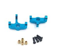 Clynex Rueda Delantera, for Asiento, Juego 1/12 Accesorios de Metal mejorados, for WLtoys, repuestos de Coche RC 4WD 124018 124019-1251 Morado Amortiguador para Coche RC(1251 Metal Blue)