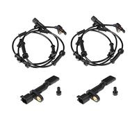 Clynex Sensor de velocidad rueda delantera trasera izquierda derecha ABS, for Jeep, Wrangler 3.6L .8L V6 68003281AA 52125003AA FL FR RL RR Pieza de freno(A)