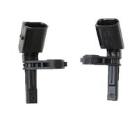 Clynex Sensor de velocidad rueda delantera, trasera, izquierda y derecha for VW, 7H0927803, 7H0927804, 1K0927808, 1K0927807 Sensor de velocidad del cigüeñal del motor(BLACK Front Pair)