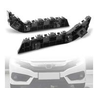 Clynex Soporte de Parachoques Delantero Izquierdo y Derecho for Coche, 2 uds., for Civic DX EX LX Civic 2016-2021 Sport Coupe, Soporte de retención de Parachoques Delantero Soporte de Parachoques