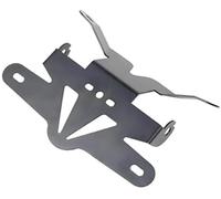 Clynex Soporte para matrícula de Motocicleta para Cfmoto 800Nk Nk800 Nk 800 2023 2024 Guardabarros de Motocicleta luz Trasera Soporte para matrícula lámpara señal(Schwarz)