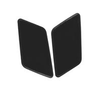 Clynex Tapa de boquilla lavado faros delanteros coche, 2 piezas, for, X1 E84 2009-2012 51112993585, pulverizador ABS negro Cubierta de la boquilla del lavafaros