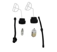 Clynex Tapa de combustible aceite, filtro, Kit tubería 4500 5200 5800 45cc 52cc 58cc, repuesto sierras gas for motosierra Tapa del depósito de combustible del cortacésped de gasolina