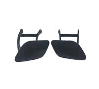 Clynex Tapa de la boquilla del lavafaros delantero for, Serie 7 2009-2012 F01 F02 750i 760Li RH 51117210882 LH 51117210881 Cubierta de la boquilla del lavafaros(Black 1PCS RIGHT RH)