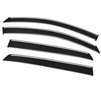 Clynex Visera de Ventana, for Great, Wall Wingle 7 2018 2019 2020 2021 2022 2023 2024 Weathershield Wind Sun Rain Guard Deflector de Ventana Lateral Visera para ventanilla Lateral de Coche