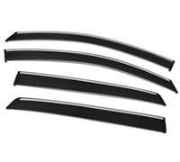 Clynex Visera de Ventana, for Mazda, CX5 CX-5 2017 2018 2019 2020 2021 2022 Deflectores de Viento for Ventana Lateral de Coche Viseras de ventilación Protector contra la Lluvia y el Viento Visera para