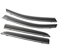 Clynex Visera de ventana lateral, for Mazda, 2 Demio Hatchback 2008 2009 2010 2011 2012 2013 2014 Deflector de ventana lateral Estilo protector contra la lluvia y el sol Visera para ventanilla lateral