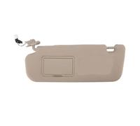 Clynex Visera Interior for Coche con Espejo de Maquillaje 852013k010qd de Repuesto, for Hyundai, Sonata 2006 2007 2008 Reemplazo de Parasol para Coche(Beige Left)