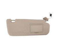Clynex Visera Interior for Coche con Espejo de Maquillaje 852013k010qd de Repuesto, for Hyundai, Sonata 2006 2007 2008 Reemplazo de Parasol para Coche(Beige Right)