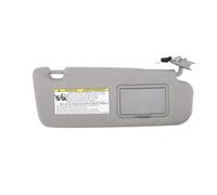 Clynex Visera Solar Lateral for Coche con Espejo, Conjunto de Visera Solar Gris con Bloqueo UV 852013k010qd de Repuesto, for Hyundai, Sonata 2006-2008 Reemplazo de Parasol para Coche(Grey Right)