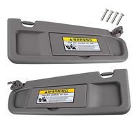Clynex Viseras solares for lado izquierdo del conductor y derecho del pasajero, for Civic, 2006 2007 2008 2009 2010 2011, OEM# 83230-SNA-A01ZB Parasol para coche(Atlas Gray)