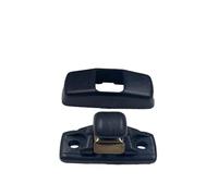 Clynex X1 Gancho for Visera Solar, Gancho for Colgar, for VW, Polo 9N, Golf, 4 T4, Skoda, Octavia, 2 A5, Superb 1 Fabia, Seat Altea Ibiza Leon 3B0857561 Clip para Parasol de Coche(Black-1 Set)