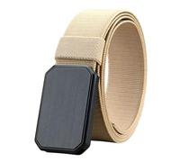 CLywdp Cinturón de lona unisex, cintura elástica, cinturón de trabajo para exteriores, diseño de entrenamiento,120