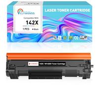 Clywenss 142X W1420X Tóner con chip Compatible con HP 142X 142A W1420A Negro Cartucho de tóner para impresora LaserJet MFP M140w M140 M110w M110 MFP M139w M139 Impresoras 1 Pack | 2.000 páginas