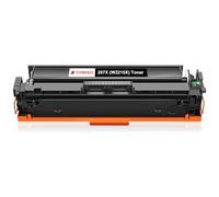 Clywenss 207X con Chip Cartucho de Toner Compatible con HP W2110X 207X 207A para Color LaserJet Pro MFP M283fdw M283fdn M282nw M255dw M255nw M283 M282 M255, 1-Negro