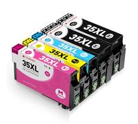 Clywenss 35XL 35 XL - Lote de 5 cartuchos de tinta
