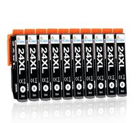 Clywenss Cartuchos de tinta compatibles con Epson 24XL 24 XL Multipack | Impresora Epson Expression Photo XP-970 XP-55 XP-65 XP-950 XP-860 XP-960 XP-750 XP-760 XP-850 XP970 XP55 XP65 XP950 XP860