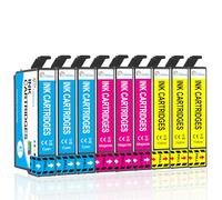 Clywenss Cartuchos de tinta compatibles para Epson Expression Home XP-3200, XP-2205, XP-4200, XP-3205, XP-2200, XP-4205, Workforce WF-2910, WF-2930, WF-2935, WF-2950, 9 unidades