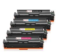 Clywenss Juego de 4 cartuchos de tóner compatibles 207X para HP W2210X 207A | Cartuchos de tóner para HP Color LaserJet Pro MFP M283fdw M282nw M255dw M255nw M283fdn M283 M282 M255 W2210X W2211X W2212X