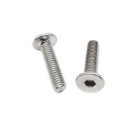 CM M1.6 M2.5 M3 M4 M6 M8 304 A2-70 tornillo hexagonal de abrazadera delgada de acero inoxidable(10mm,M5 20pcs)
